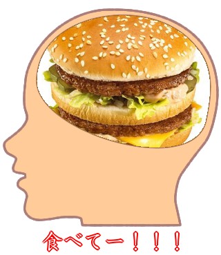 エセ脳内メーカー - ハンバーガー